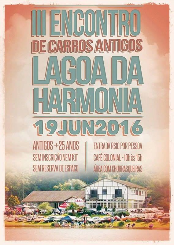 Encontro de Carros Antigos na Lagoa